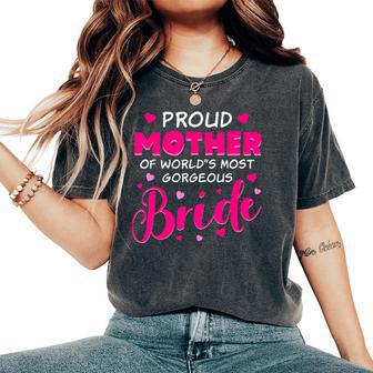 Bride's Mother Wedding Costume For Mother Of The Bride Women's Oversized Comfort T-Shirt - Thegiftio UK