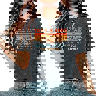 Californiaintage Faire Une Randonnée Marin City Mountain T-shirt oversize confortable pour femme - Cadeauxyz