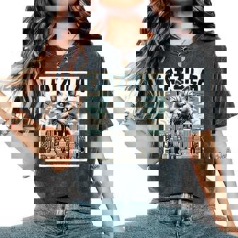 Catzilla Cat Kitten For T-shirt oversize confortable pour femme - Cadeauxyz