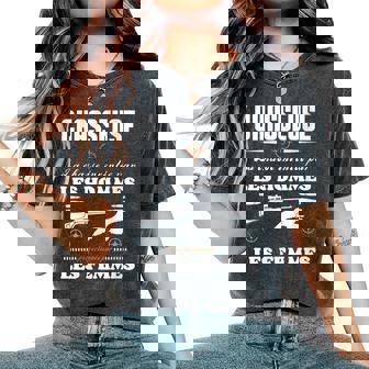 Chasse Chasseresse Idée Cadeau Chasseuse Et Fière T-shirt oversize confortable pour femme - Cadeauxyz