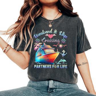 Cruise Ship Husband And Wife Cruising Partners Cruising Women's Oversized Comfort T-Shirt - Thegiftio UK