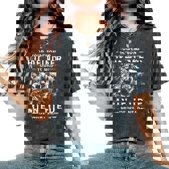 Your Demons Hide Under Your Bed For Viking Wolf Women's Oversized Comfort T-Shirt - Seseable