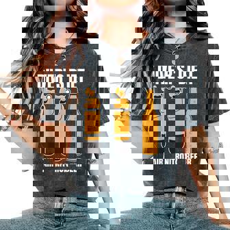 Divertido Diver Diet Beer Diving Deportes Acuáticos Camiseta extragrande cómoda para mujer - Regaloses