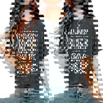 My Favorite Racer Calls Me Mom Race Racing Vintage Women's Oversized Comfort T-Shirt - Monsterry