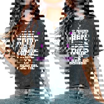 Françoise Parfaite Citation Humour Drôle Maman Mère Cadeau T-shirt oversize confortable pour femme - Cadeauxyz