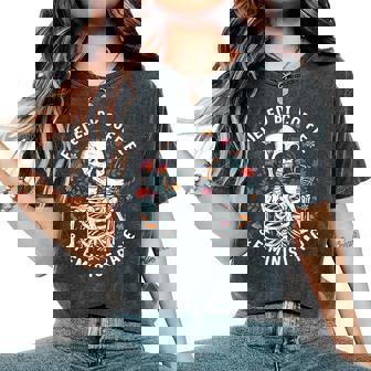 Fueled By Coffee & Feminist Rage Lovers Feminism Women's Oversized Comfort T-Shirt | Seseable UK