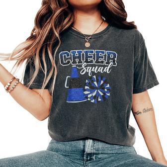 Cheerleader Cheer Squad Cheerleading Blue Girl Women's Oversized Comfort T-Shirt - Thegiftio UK