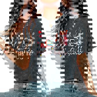 Telemetry Nurse Christmas Jingle Bells Men Women's Oversized Comfort T-Shirt | Seseable CA