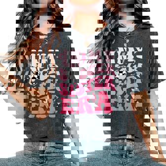 Groovy In My Soccer Sister Era Soccer Sister Of Girls Women's Oversized Comfort T-Shirt | Seseable UK