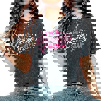 I'm A Laboratory Girl Pink Retro Lab Week Lab Tech Women's Oversized Comfort T-Shirt - Monsterry