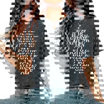 I'm Very Vulnerable Right Now If Any Goth Girls Women's Oversized Comfort T-Shirt - Thegiftio
