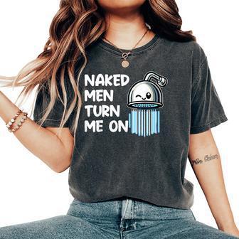 Inappropriate For Silly Showering Naughty Joke Women's Oversized Comfort T-Shirt - Thegiftio UK