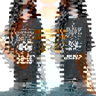 Did You Just Look At My Boo-Bees Halloween Boo Bee Women's Oversized Comfort T-Shirt | Mazezy