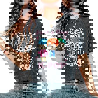 K-Pop Just A Girl Who Loves K-Pop Korean Pop Band Women's Oversized Comfort T-Shirt - Thegiftio UK