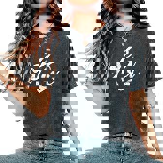 Kamala Harris Comma La Vice President Distressed Women's Oversized Comfort T-Shirt | Mazezy