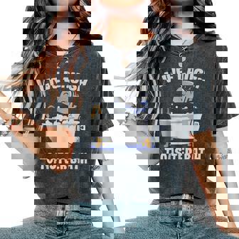 Live Laugh Toaster Bath Women Women's Oversized Comfort T-Shirt - Monsterry