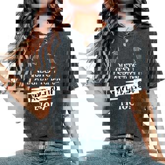 Macellaio Scritte Divertenti Frasi Sarcastiche Macellai T-shirt comoda oversize da donna - Novitaregali