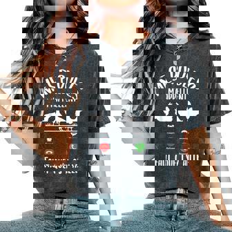 Mes Poules M'appellent Humour Fille Poule T-shirt oversize confortable pour femme - Cadeauxyz