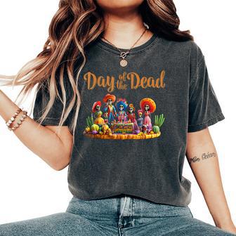 Mexican Dia De Los Muertos Day Of The Dead Boys Women's Oversized Comfort T-Shirt - Thegiftio UK