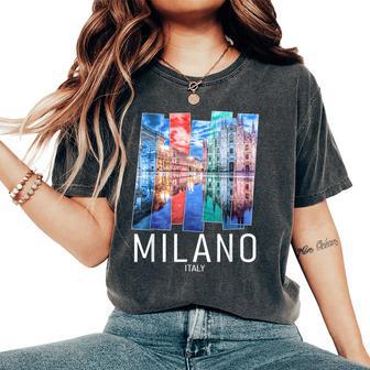 Milano For Milano Italy Souvenirs Women's Oversized Comfort T-Shirt - Thegiftio UK