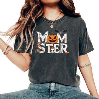 Momster Halloween Spooky Mom Women's Oversized Comfort T-Shirt - Thegiftio UK