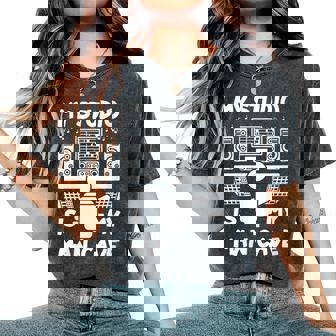 Mon Studio Est La Grotte De Mon Homme T-shirt oversize confortable pour femme - Cadeauxyz