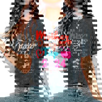 Mother Daughter Trip 2024 Weekend Vacation Mom Daughter Women's Oversized Comfort T-Shirt - Thegiftio