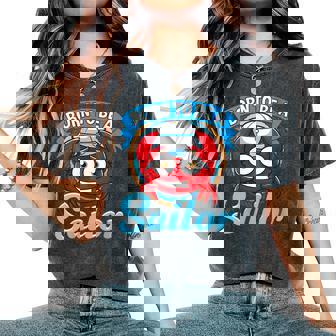 Né Pour Être Un Cadeau D'humour Drôle De Bateau Àoile T-shirt oversize confortable pour femme - Cadeauxyz