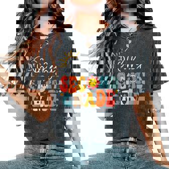 Oh Hey Second Grade Teacher Student 2Nd Grade Back To School Women's Oversized Comfort T-Shirt | Mazezy