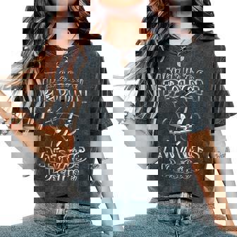 Piensa Como Un Protón Siempre Positivo Science Teacher Camiseta extragrande cómoda para mujer - Regaloses
