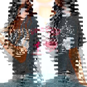 Pony And Heels Lover Pink Girls Clubs Disco Birthday Cowgirl Women's Oversized Comfort T-Shirt | Mazezy