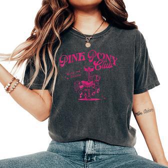 Pony And Heels Lover Pink Girls Women's Oversized Comfort T-Shirt - Thegiftio UK