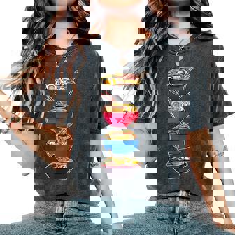 Ramen Bols À Soupe Pour Nouilles Et Nouilles Nourriture Japonaise Pour Filles Et S T-shirt oversize confortable pour femme - Cadeauxyz