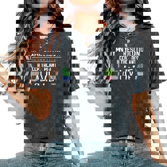 Résolution Du Nouvel An Pour Cultiver Les Plantesivantes T-shirt oversize confortable pour femme - Cadeauxyz