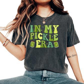Retro In My Pickle Era Retro Girls Ns Women's Oversized Comfort T-Shirt - Thegiftio UK