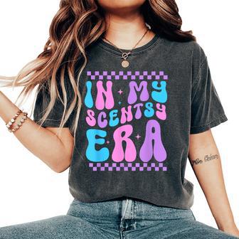 Retro In My Scentsy Era Scentsy Mom Womens Women's Oversized Comfort T-Shirt - Thegiftio UK