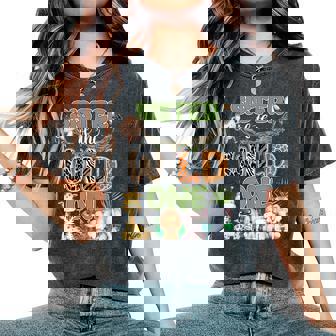 Sister Of The Wild One 1St Birthday Safari Family Matching Women's Oversized Comfort T-Shirt | Seseable UK