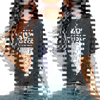 Socrates Delphi Philosophy Teacher Women's Oversized Comfort T-Shirt - Monsterry