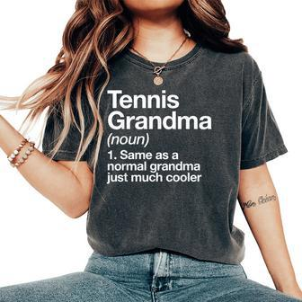 Tennis Grandma Definition Sports Women's Oversized Comfort T-Shirt - Monsterry UK