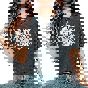 In My Tigers Era Back To School Mascot Spirit Game Groovy Women's Oversized Comfort T-Shirt | Mazezy