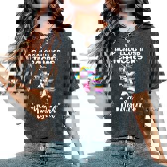 Unicorn Girl Ap Calculus Ab Teacher Love Awesome Women's Oversized Comfort T-Shirt - Monsterry