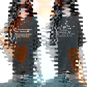 Vintage Classic 1949 Birthday Est 1949 Women Women's Oversized Comfort T-Shirt | Mazezy