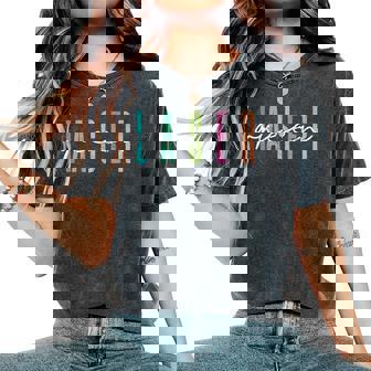 Vintage Laser Queen Laser Technician Laser Tech Women's Oversized Comfort T-Shirt - Thegiftio UK