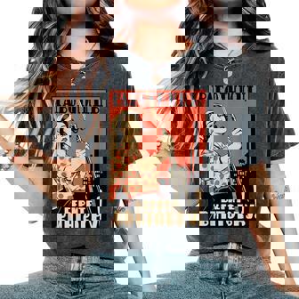 ¡Las Trabajadoras Toman Sus Rifles Propaganda Soviética Camiseta extragrande cómoda para mujer - Regaloses