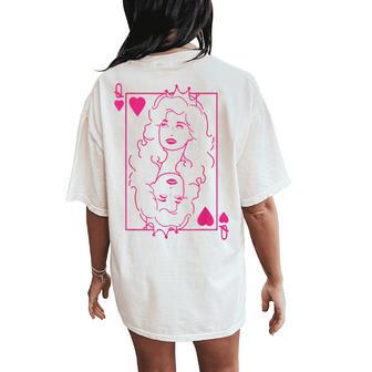 Girl Retro Personalized Dolly First Name Vintage Style Women's Oversized Comfort T-Shirt Back Print - Thegiftio UK
