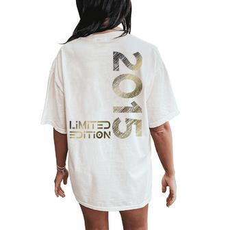 Limited Edition 2015 Boy Girl 9Th Birthday 9 Women's Oversized Comfort T-Shirt Back Print - Thegiftio UK