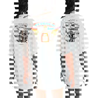 Tequila Sunrise Western Life Desert Vibes Tequila Drinking Women's Oversized Comfort T-Shirt Back Print - Monsterry