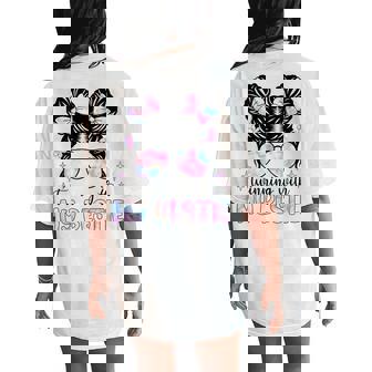 Twinning With My Bestie Spirit Week Girls Women's Oversized Comfort T-Shirt Back Print - Thegiftio