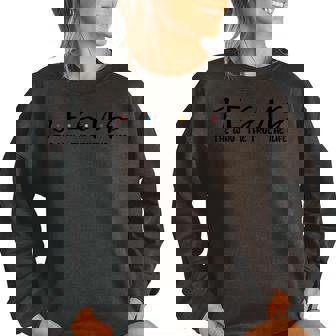 Jesus The Way Women's Oversized Sweatshirt - Monsterry