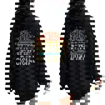 39 Años Regalo De Cumpleaños Hombre Original 1985 Women Oversized Hoodie Back Print - Regaloses